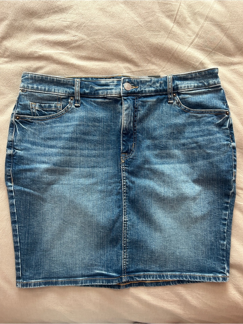 torrid Blue Denim Pencil Skirt